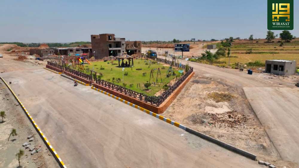 kingdom valley Islamabad Development Status paved roads view