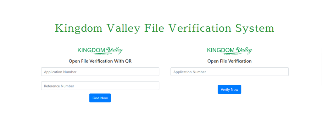 File Verification Kingdom Valley