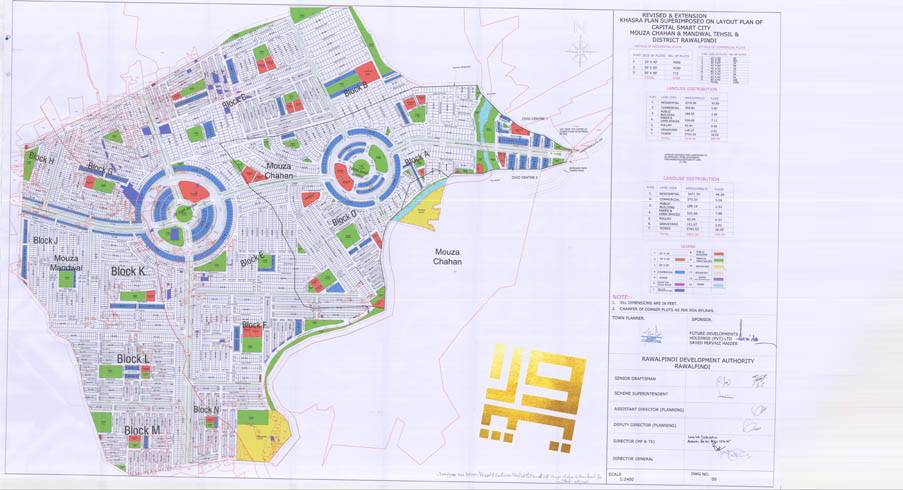  capital smart city layout plan
