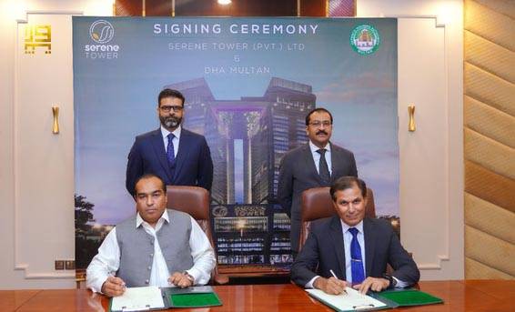 DHA Multan Serene Tower signing ceremony 