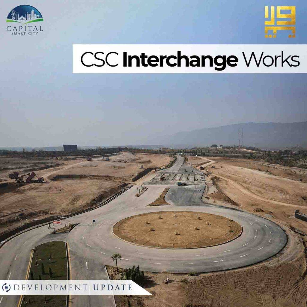 capital smart city developments csc interchange work