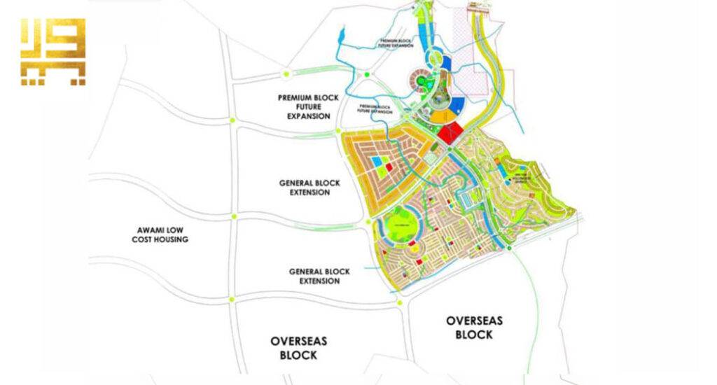 proposed master plan blue world city