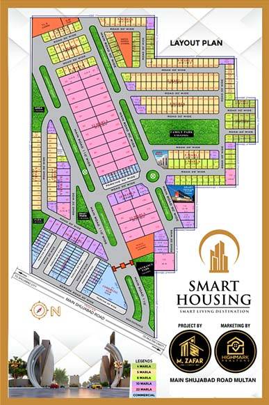 Smart Housing Multan Master Plan