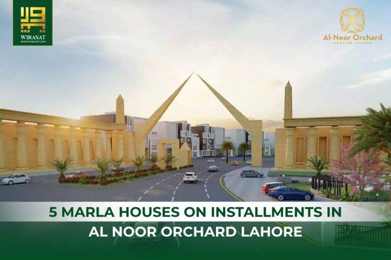 5 Marla Houses on Installments in Al Noor Orchard Lahore