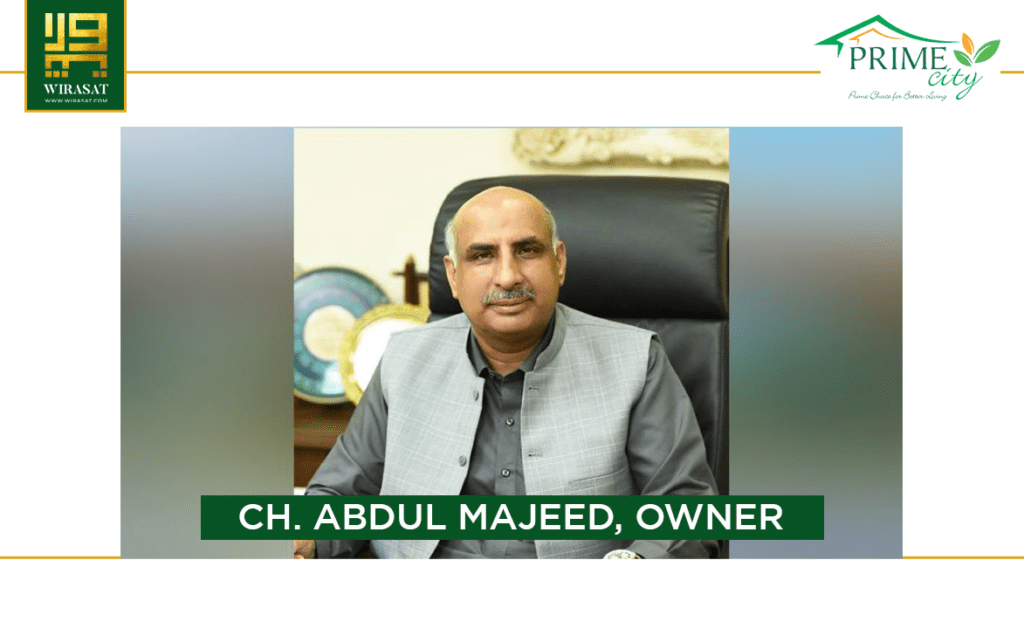 Mr Choudhary Abdul Majeed owner of multi gardens phase 2
