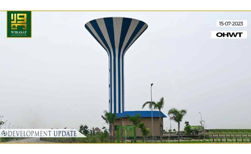 Capital Smart City Latest Development Updates | Overhead Water Tank