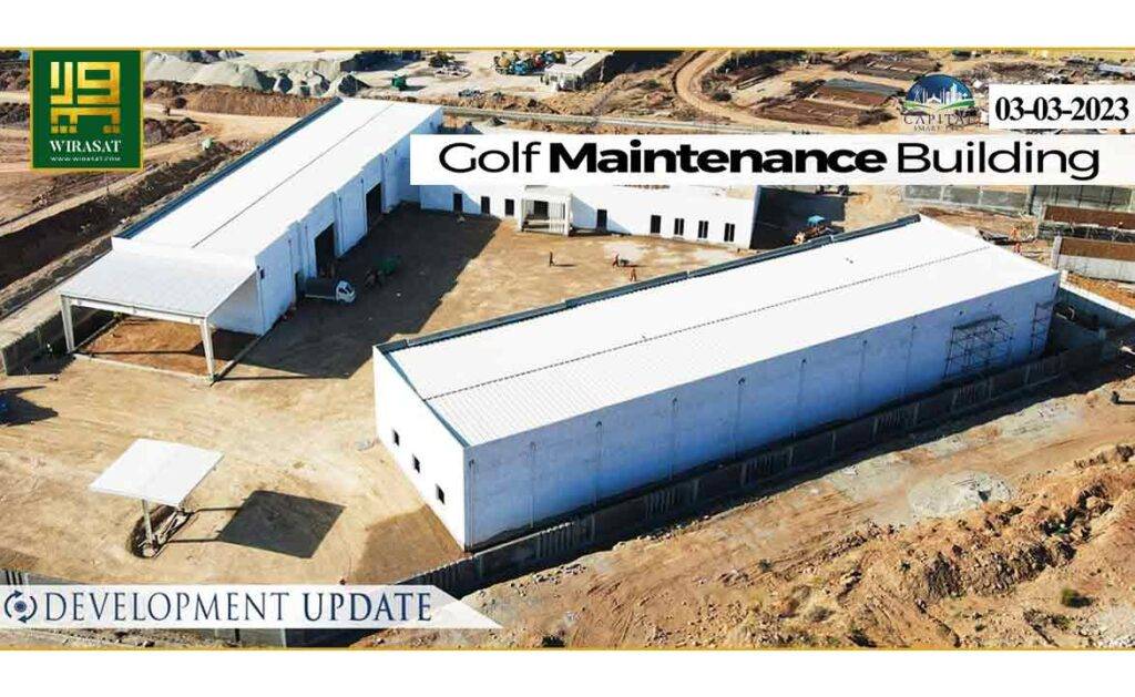Golf Maintenance Building | Capital Smart City Development Updates 2023