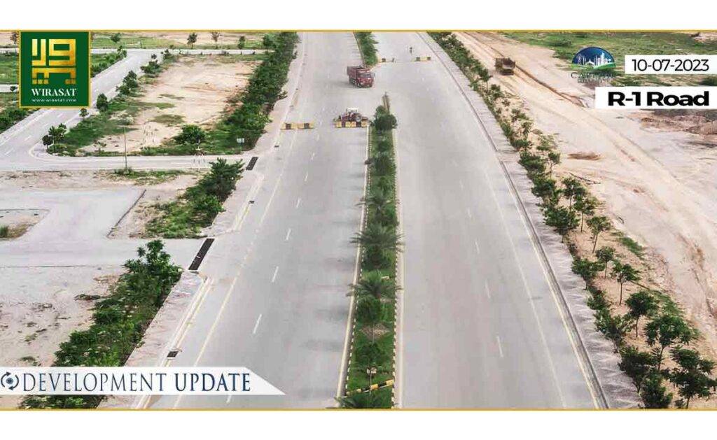 Capital Smart City Development Updates 2023 | main road 
