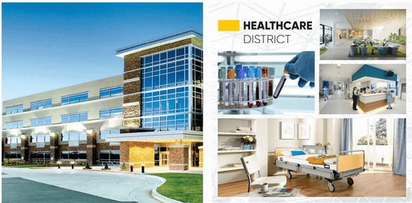 Capital Smart City Districts | healthcare district