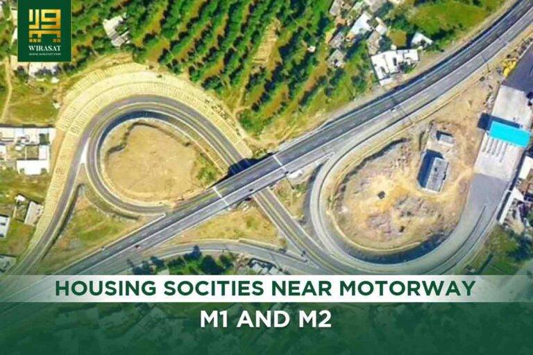 Housing Societies near Motorway M1 and M2