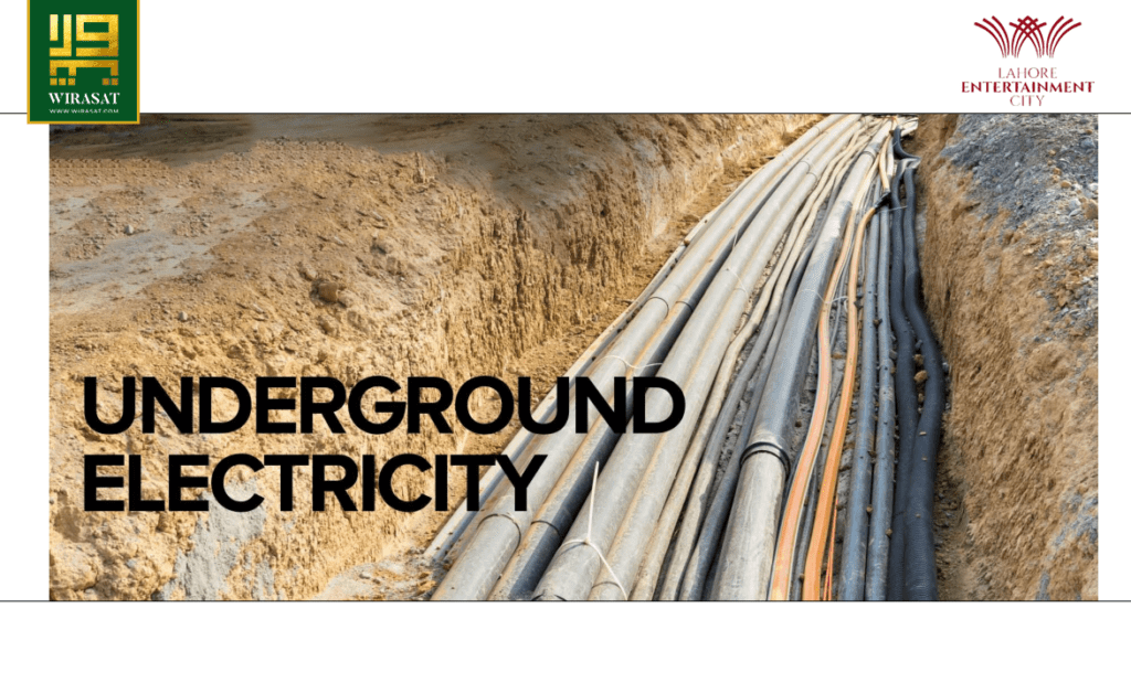 underground electricty in lec