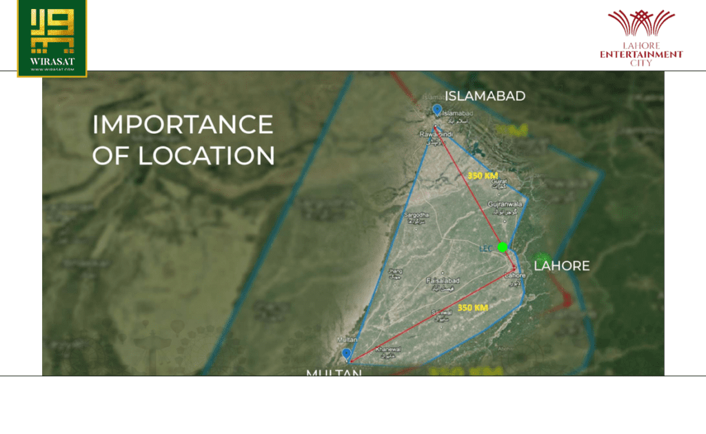 LEC location map