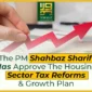 The PM Shahbaz Sharif Has Approve The Housing Sector Tax Reforms and Growth Plan