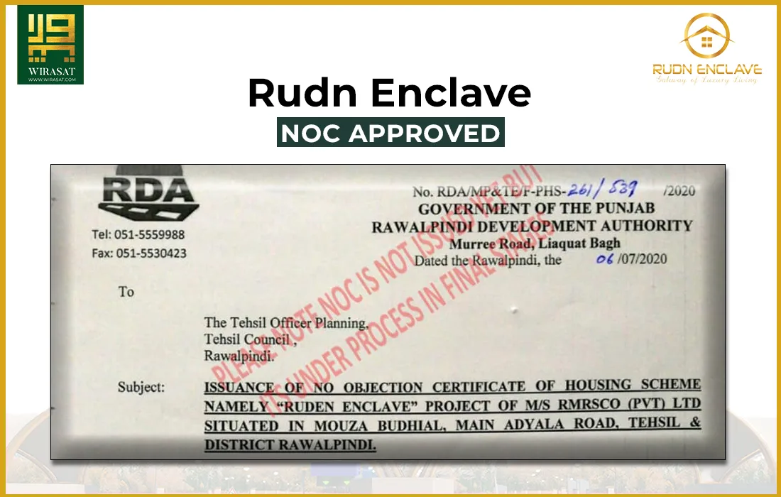 NOC For Rudn Enclave Rawalpindi