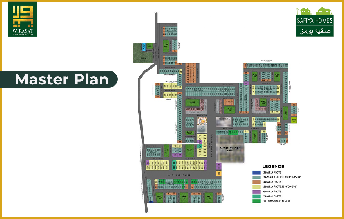 Safiya Homes Lahore Master Plan