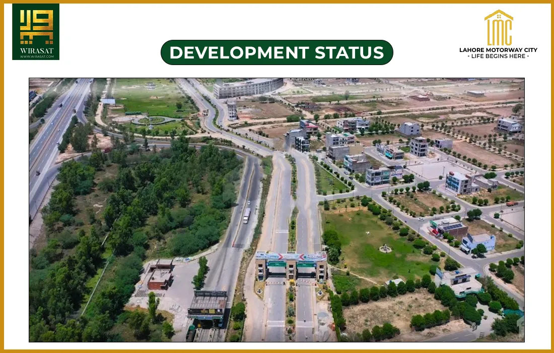 Development status of Lahore Motorway City