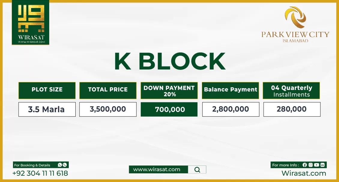 Park View City K Block New Payment Plan-01-01