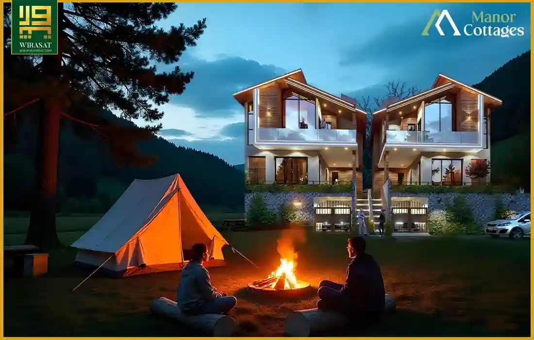 Camping in Manor Cottages