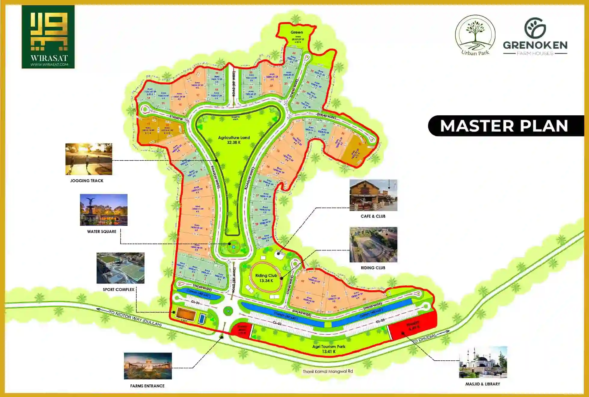 Master Plan of Urban Block