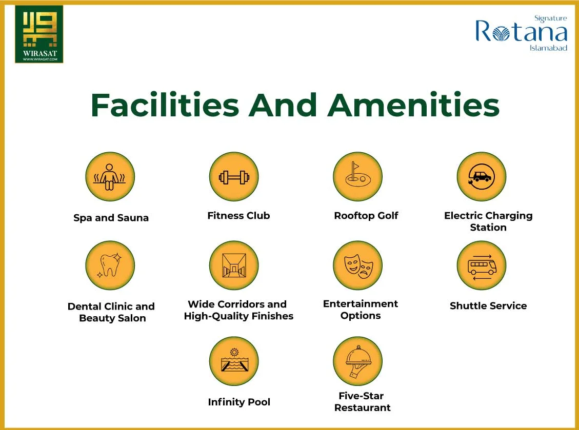 J7 Rotana Islamabad Facilities And Amenities