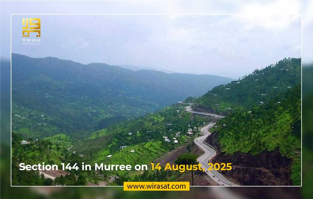 Section 144 in Murree on 14 August, 2025
