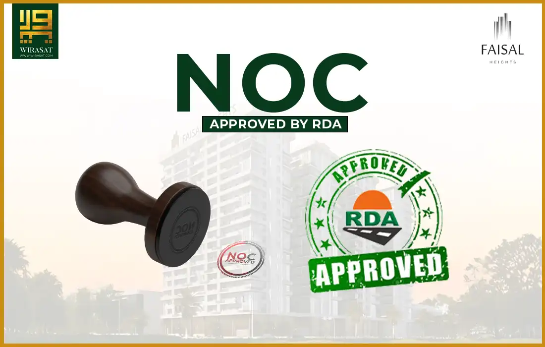 NOC for Faisal Heights Islamabad (RDA)