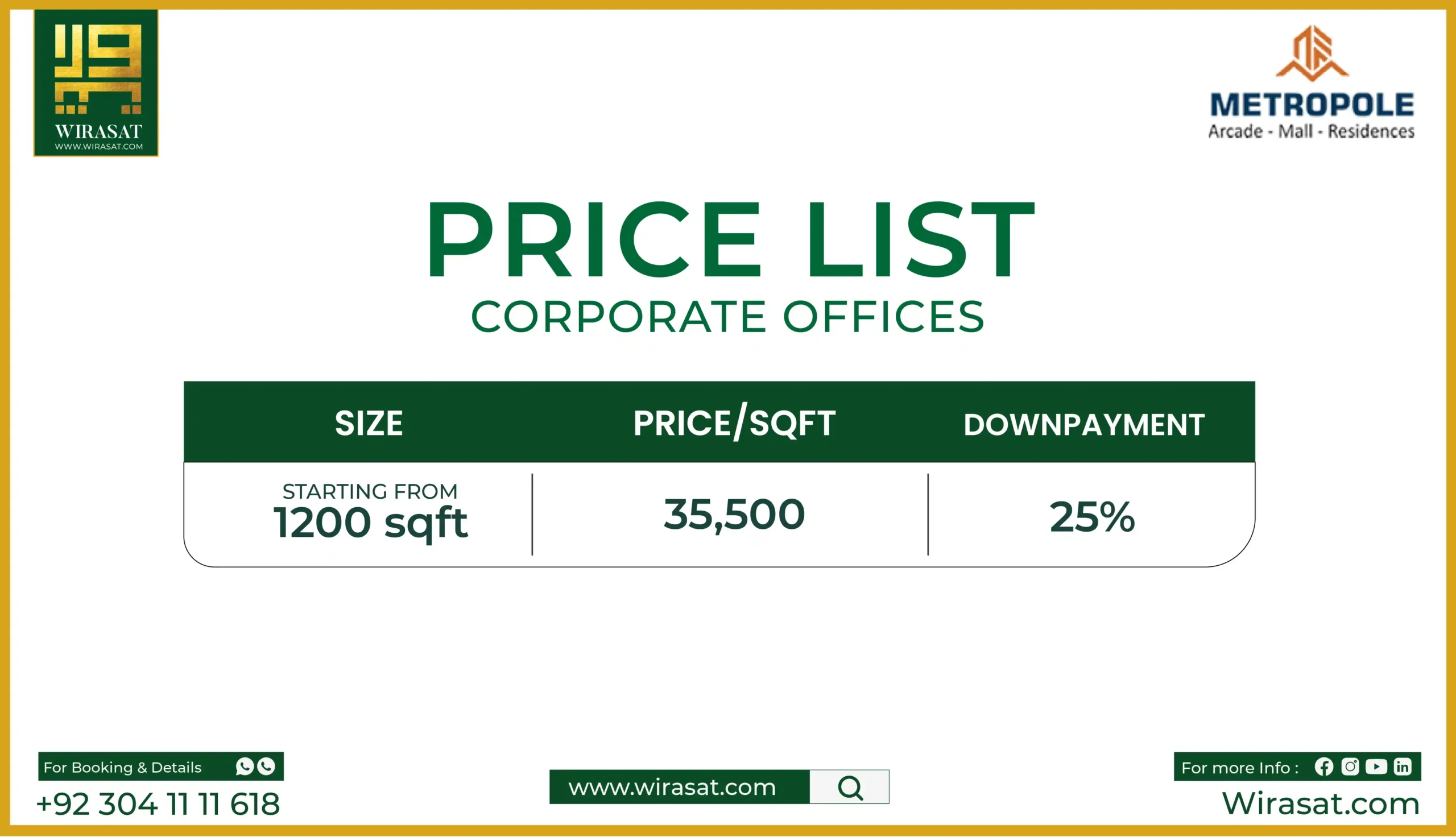 Payment plan Corporate Offices
