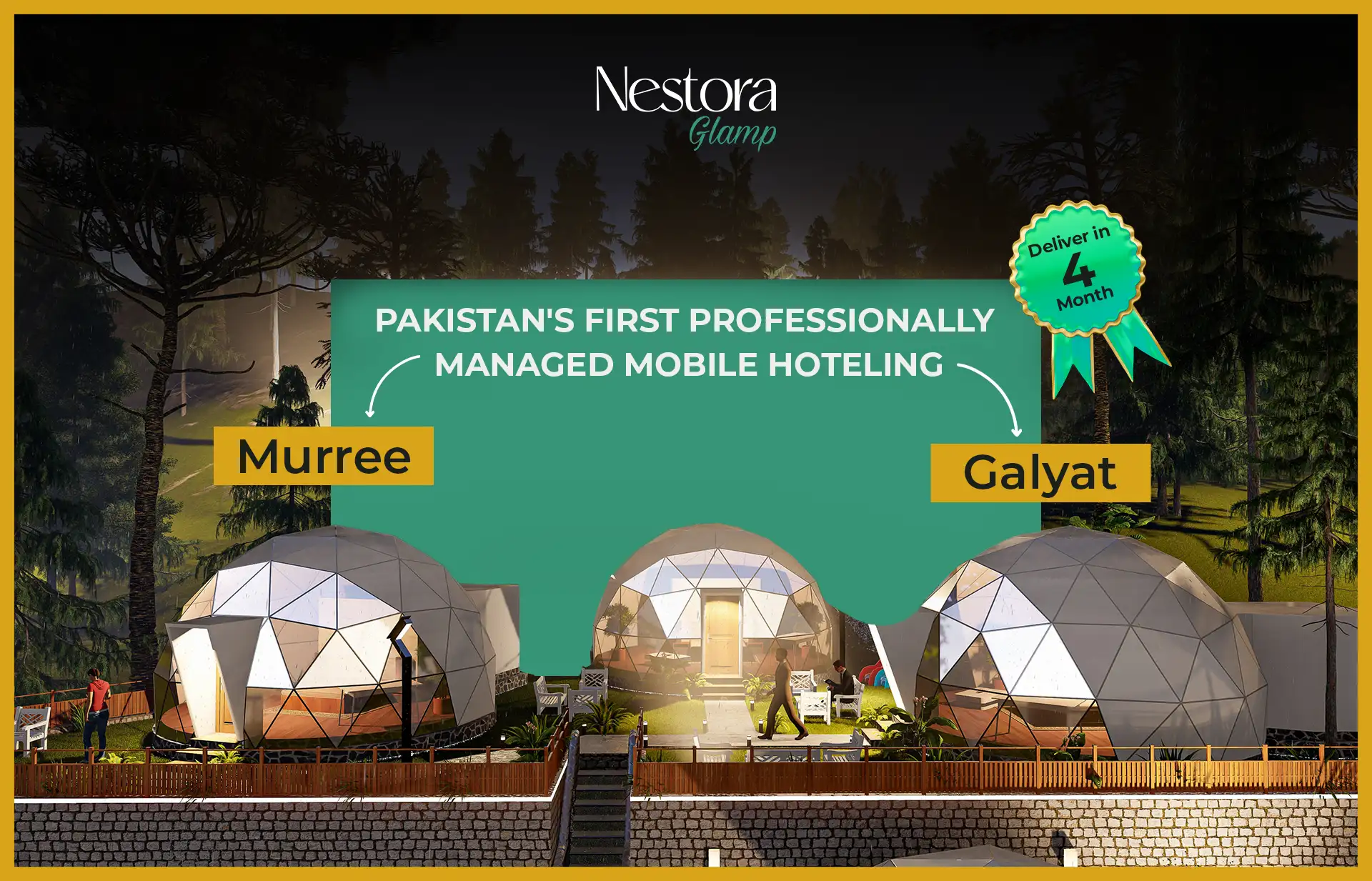 Nestora Glamp Main Banner Image