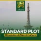 Standard Plot Dimensions & Sites In Lahore