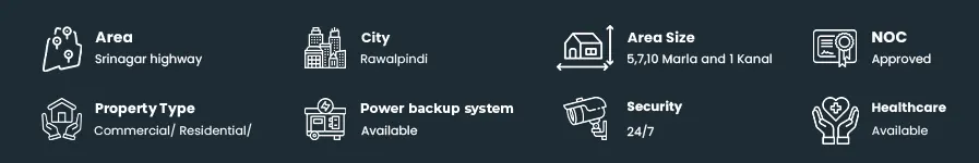 DHA Phase 4 River view South Rawalpindi Web Small Icons