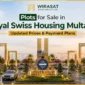 Plots for Sale in Royal Swiss Housing Multan 85x85
