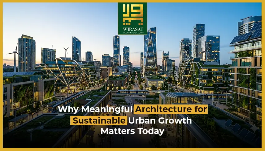 Why Meaningful Architecture for Sustainable Urban Growth Matters Today