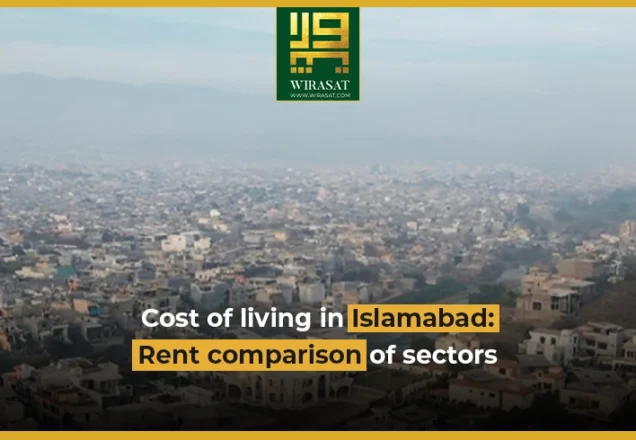 Cost of living in Islamabad Rent comparison of sectors