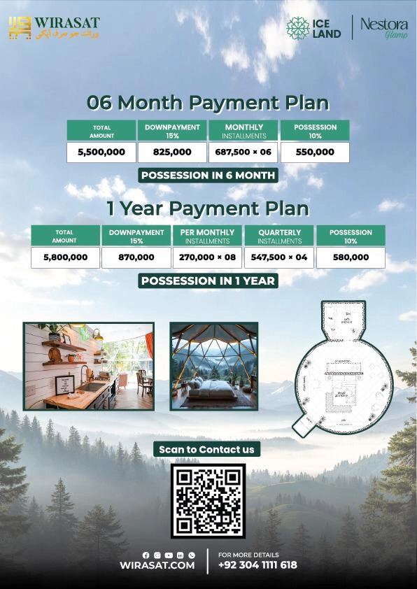 Nestora Glamps Payment Plan