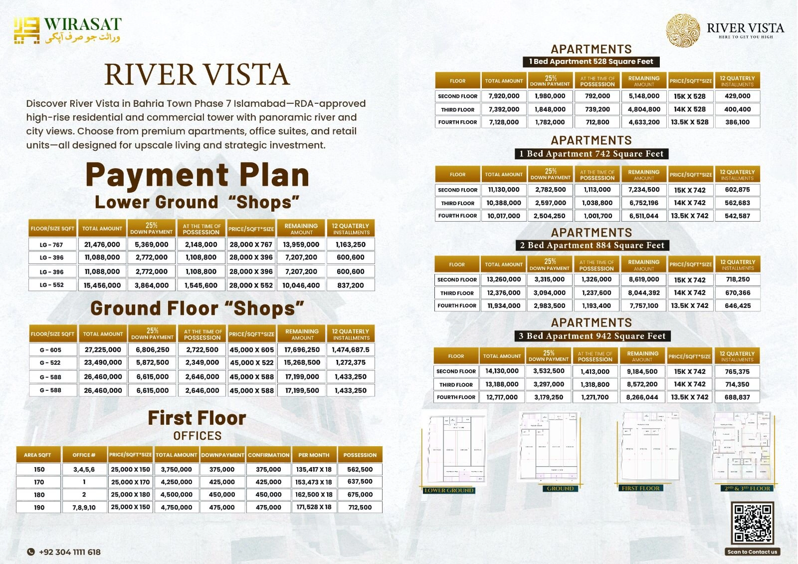 River Vista Payment Plan