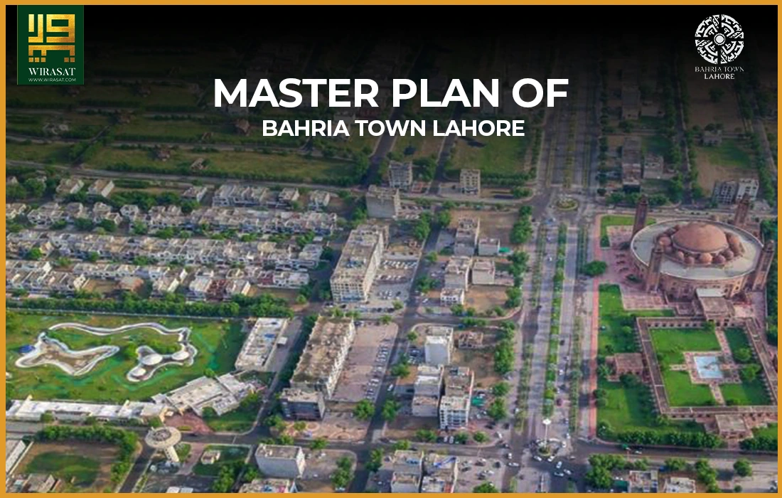 master plan of Bahria Town Lahore
