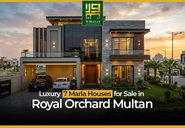 Luxury 7 Marla Houses for Sale in Royal Orchard Multan