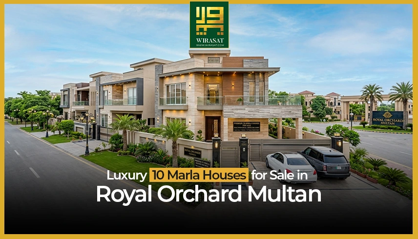 Luxury 10 Marla Houses for Sale in Royal Orchard Multan