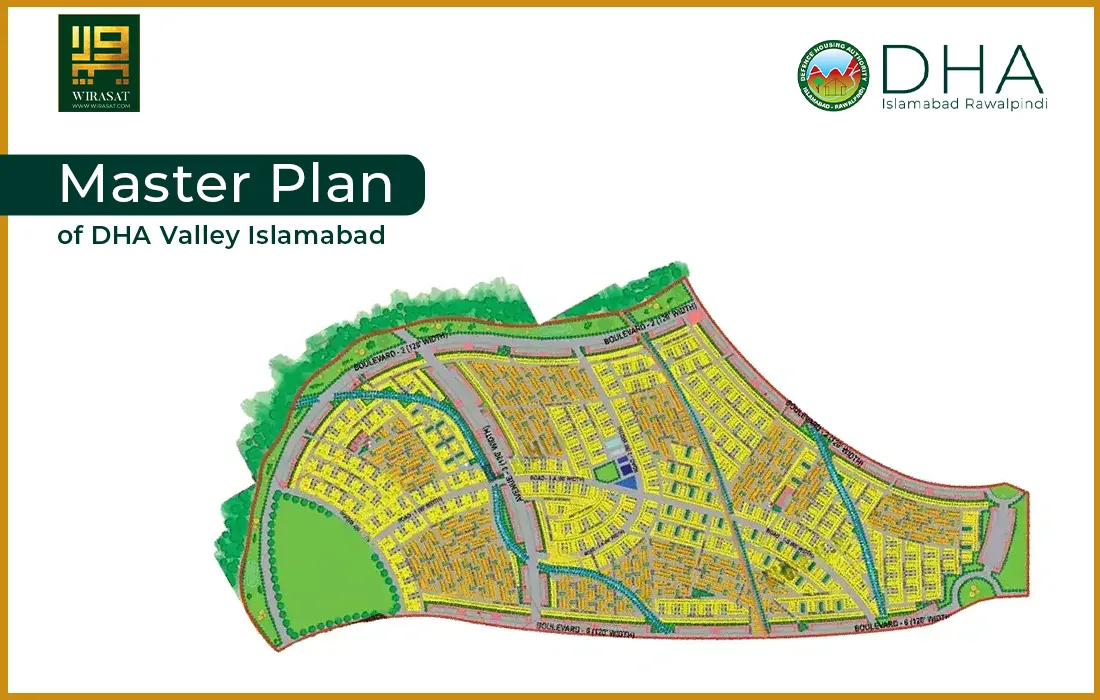 Master Plan of DHA Valley Islamabad