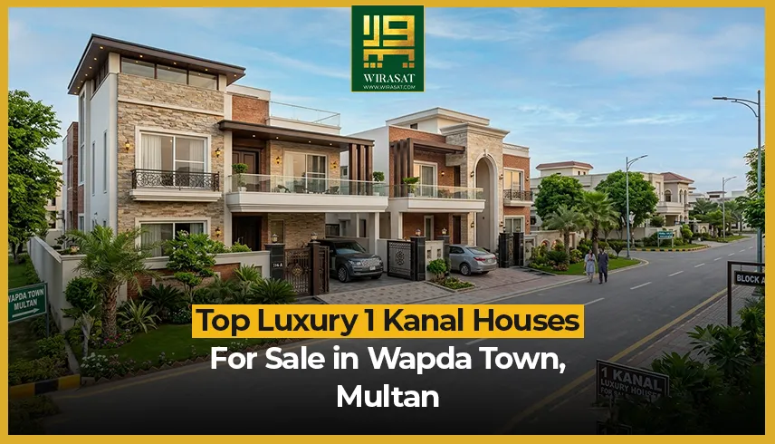 Top Luxury 1 Kanal Houses For Sale in Wapda Town, Multan