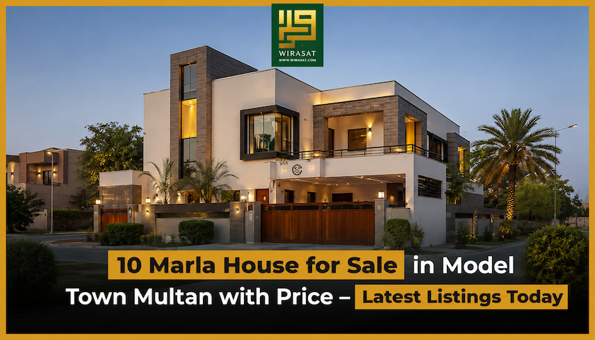 10 Marla House for Sale in Model Town Multan with Price – Latest Listings Today