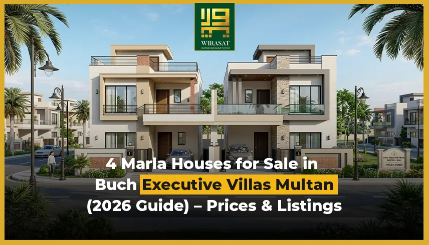 4 Marla Houses for Sale in Buch Executive Villas Multan (2026 Guide) – Prices & Listings
