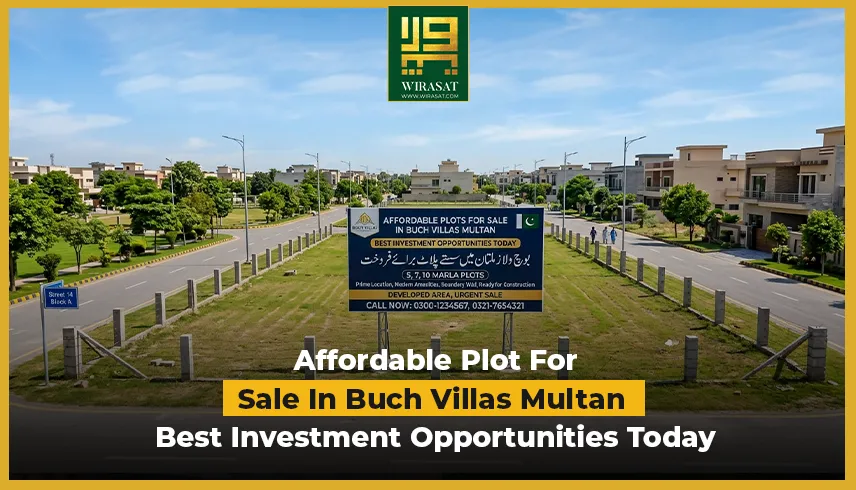 Affordable Plot For Sale In Buch Villas Multan – Best Investment Opportunities Today