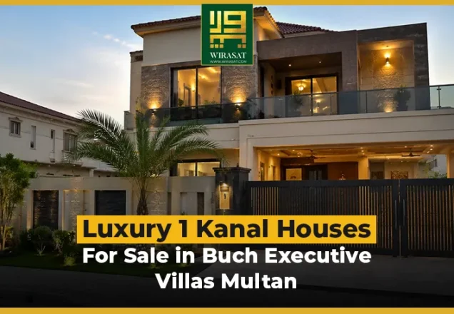 Luxury 1 Kanal Houses For Sale in Buch Executive Villas Multan