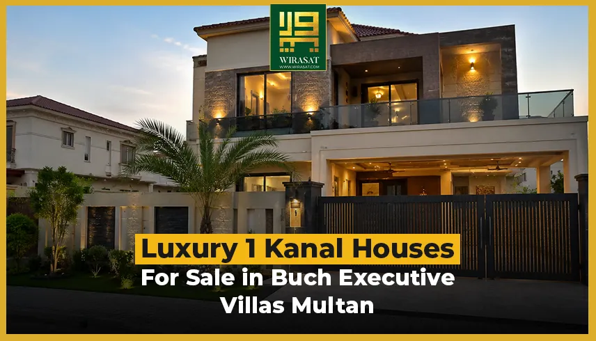 Luxury 1 Kanal Houses For Sale in Buch Executive Villas Multan