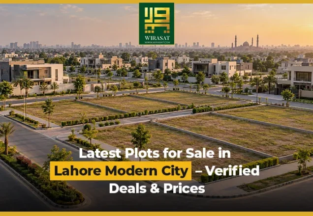 Latest Plots for Sale in Lahore Modern City – Verified Deals & Prices