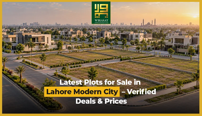 Latest Plots for Sale in Lahore Modern City – Verified Deals & Prices