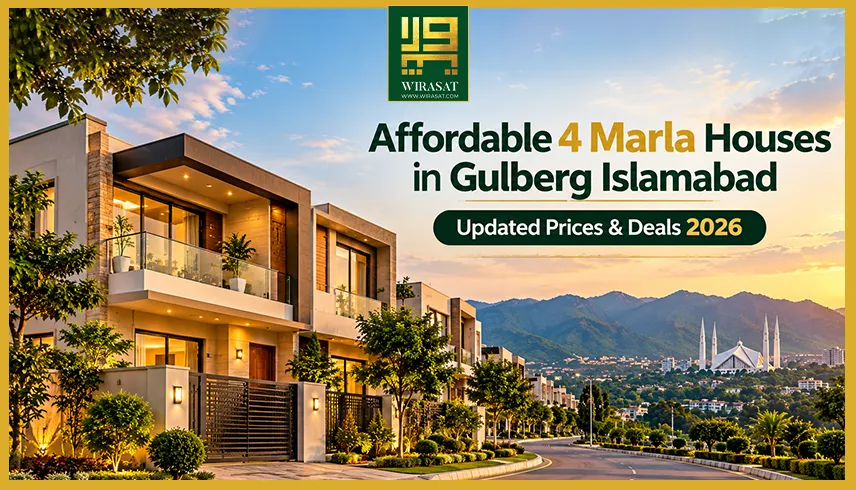 Affordable 4 Marla Houses in Gulberg Islamabad – Updated Prices & Deals 2026
